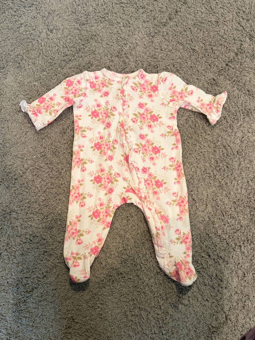 Little Me Floral Outfit